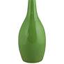 2_Arby 25" Hight Modern Clover Green Gloss Droplet Ceramic Table Lamp more views