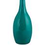 2_Arby 25" Modern Bayside Turquoise Blue Droplet Ceramic Table Lamp more views