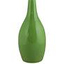 Arby Clover Green Gloss Droplet Ceramic Table Lamp