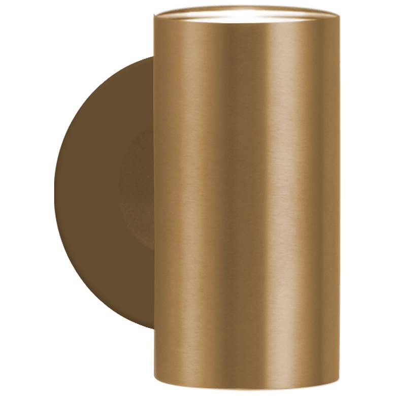 Image 1 Arc 4.7" Antique Brass Wall Mount