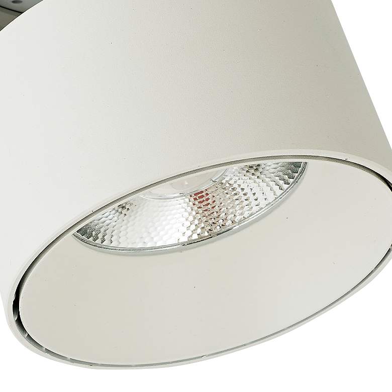 Image 2 Arc 4 1/4" Wide Matte White LED Ceiling Light more views
