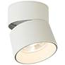 3_Arc 4 1/4" Wide Matte White LED Ceiling Light more views