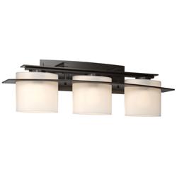 Arc Ellipse 25 1/2"W Oil-Rubbed Bronze 3-Light Bath Light