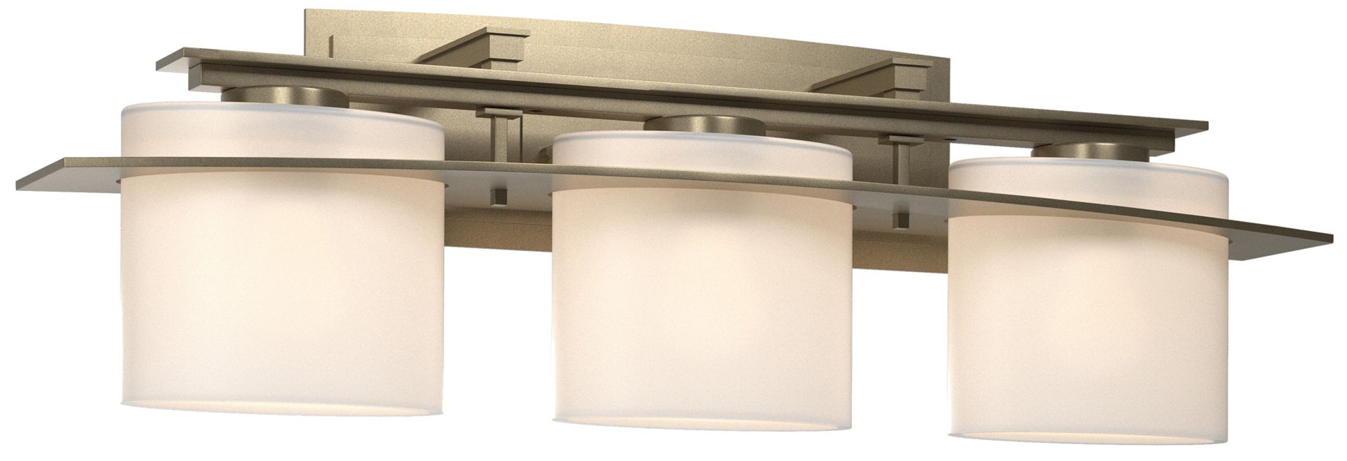 Arc Ellipse 3 Light Sconce - Gold - Opal Glass - Made to Order