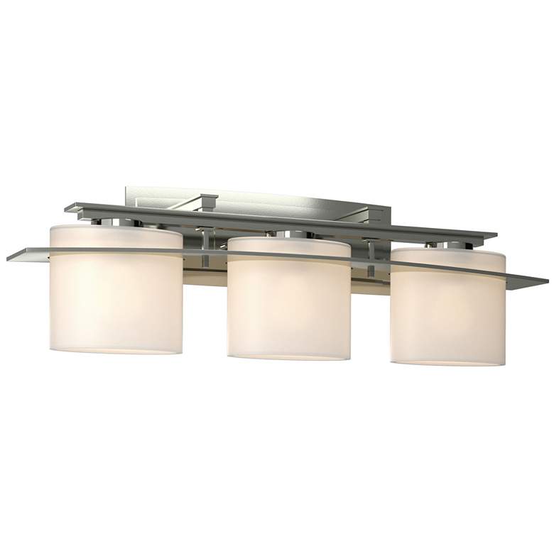 Image 1 Arc Ellipse 3 Light Sconce - Sterling - Opal Glass