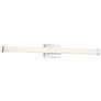 1_Arc - Vanity - 36" - Brushed Steel - White Acrylic