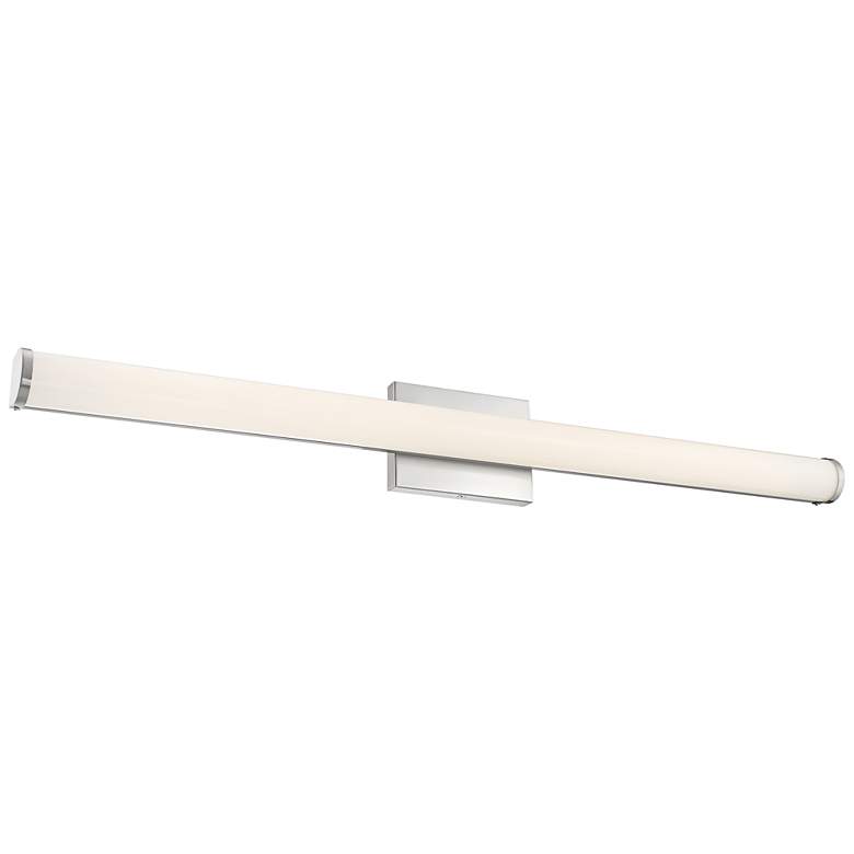 Image 4 Arc - Vanity - 36" - Brushed Steel - White Acrylic more views