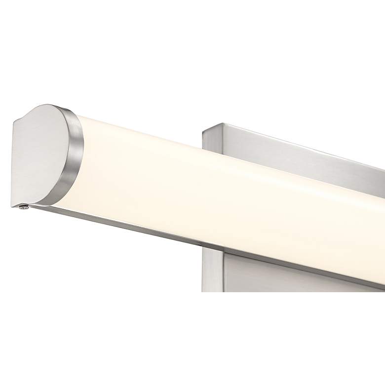 Image 6 Arc - Vanity - 36" - Brushed Steel - White Acrylic more views