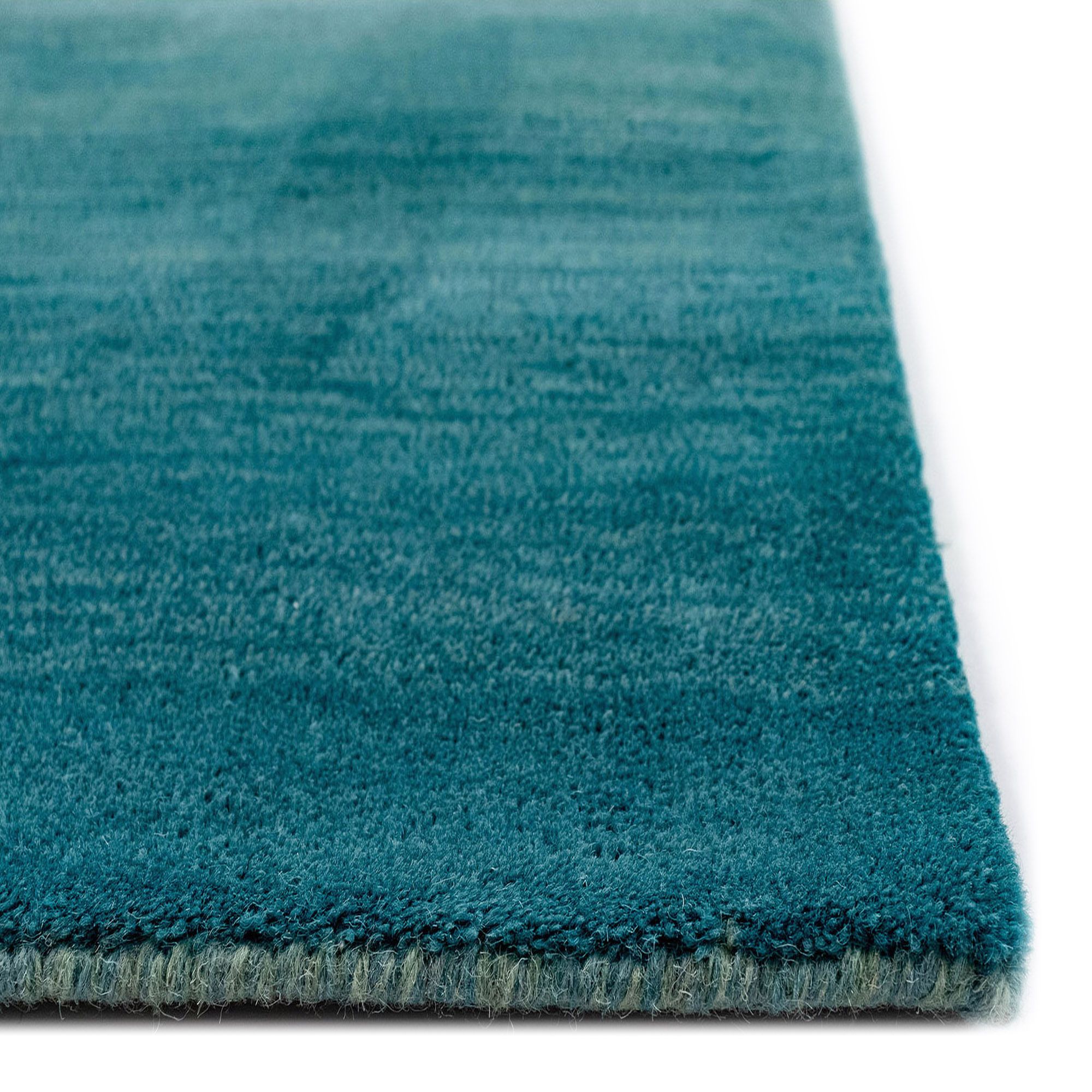Thumbnail4 of Arca Ombre 920604 7'6"x9'6" Aqua Rectangular Area Rug more views