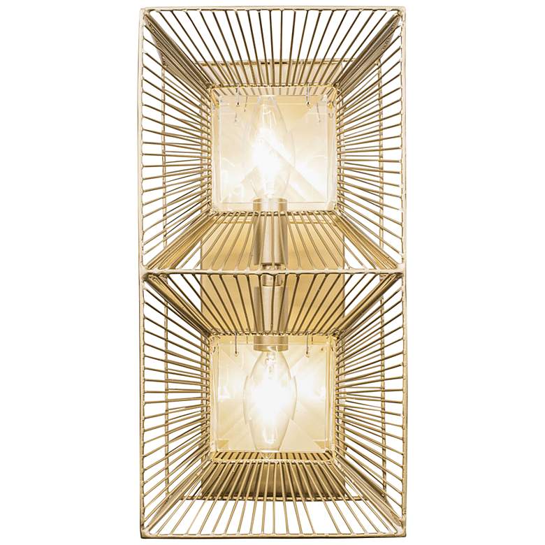Image 1 Arcade 2-Lt Sconce - French Gold
