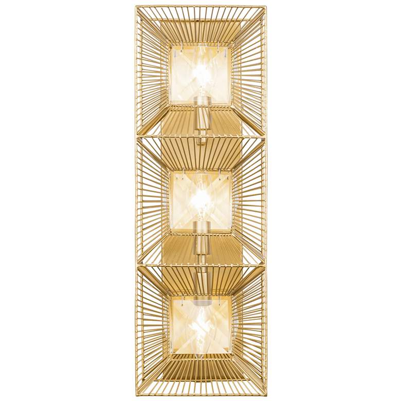 Image 1 Arcade 3-Lt Sconce - French Gold