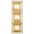Arcade 3-Lt Sconce - French Gold