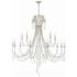 Arcadia 15 Light Antique Silver Chandelier