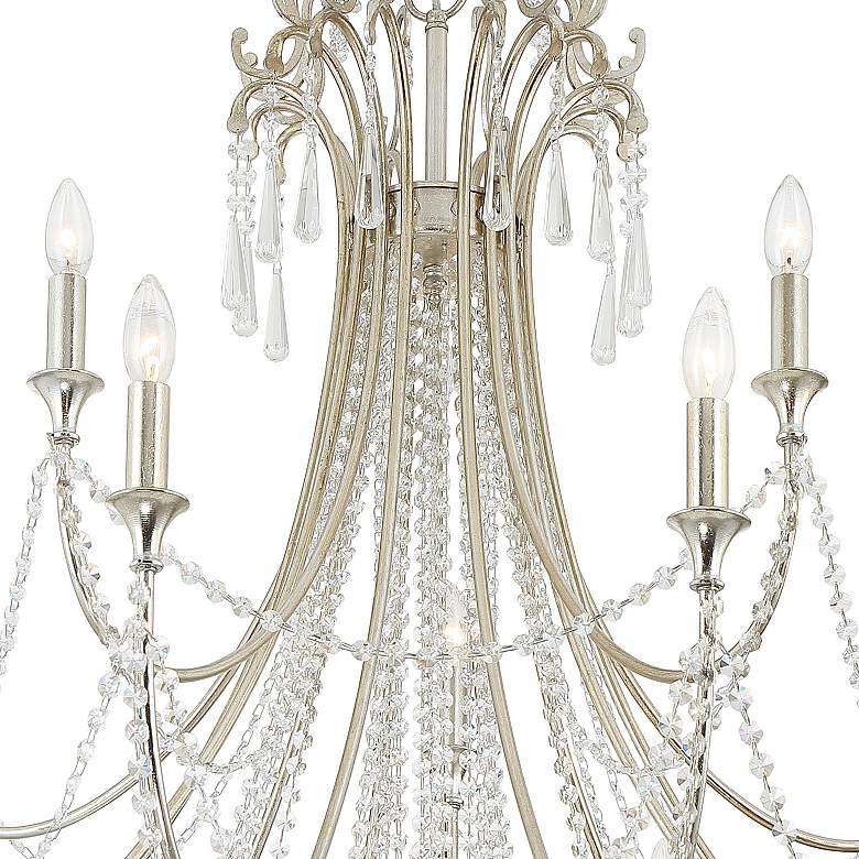 Image 4 Arcadia 15 Light Antique Silver Chandelier more views