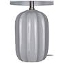 4_Arcadia 19.5" High Gray Ceramic Table Lamp more views