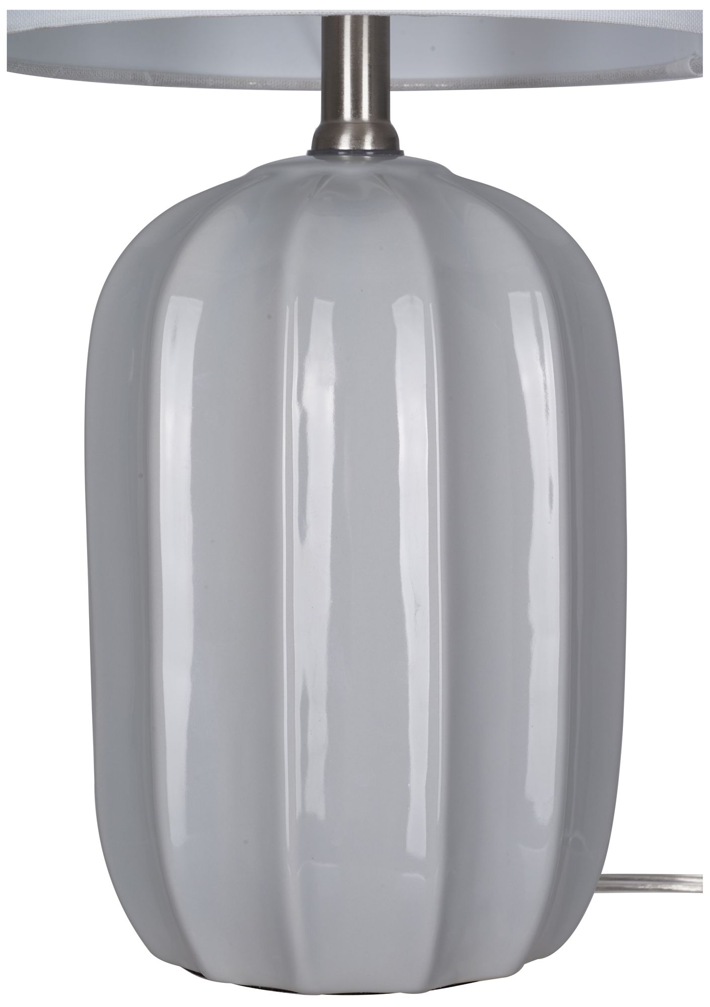 Image 4 Arcadia 19.5" High Gray Ceramic Table Lamp more views