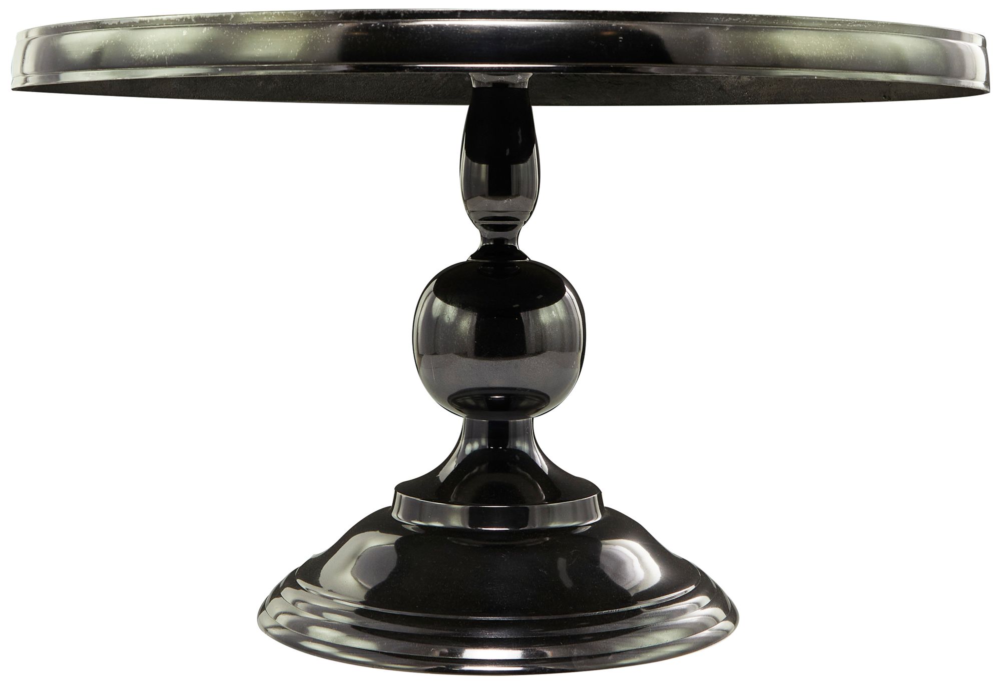 Image 5 Arcadia 30 1/2" Wide Gunmetal Gray Metal Round Coffee Table more views