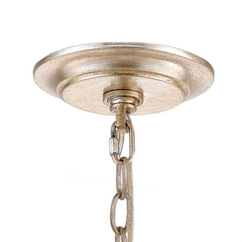 Image 4 Arcadia 32 1/2" Wide 12-Light Antique Silver Chandelier more views