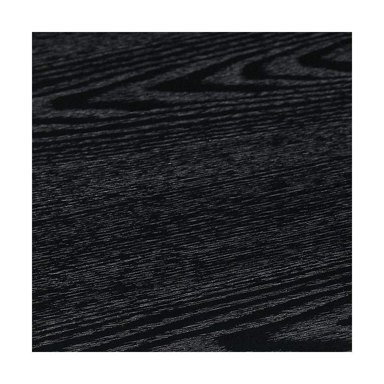 Image 6 Arcadia 42 in. Round Dining Table in Black Wood more views