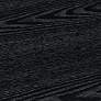6_Arcadia 42" Wide Black Wood Round Dining Table more views