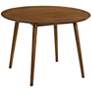 2_Arcadia 42" Wide Walnut Round Dining Table
