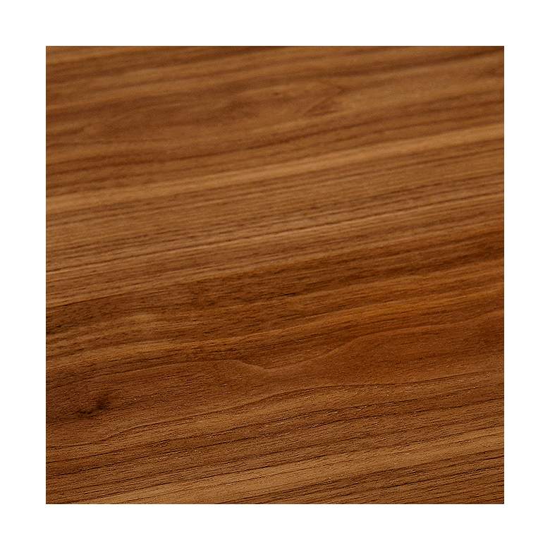 Image 6 Arcadia 42" Wide Walnut Round Dining Table more views