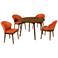 Arcadia and Juno 5 Pc Dining Set