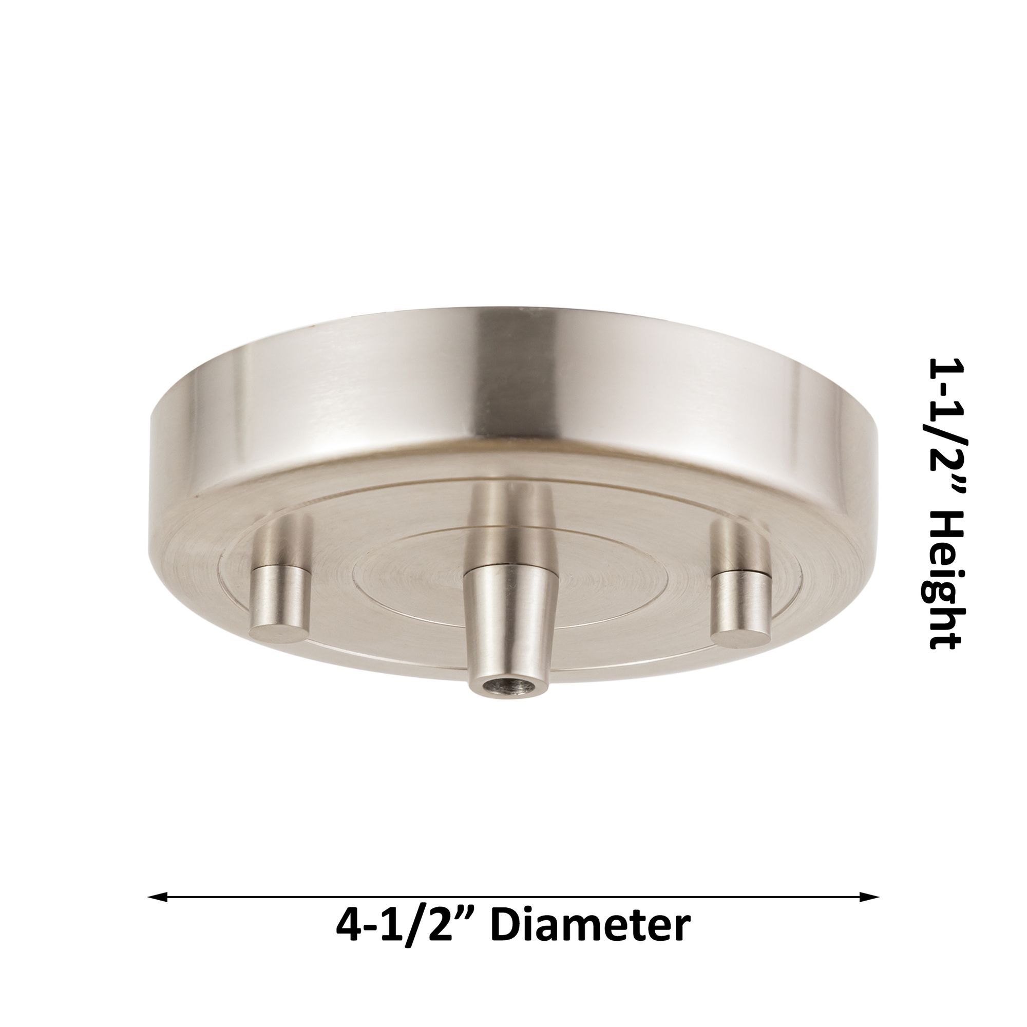 Image 2 Arcadia Bristol 8"W Brushed Nickel Cord Pendant w/ Matte White Shade more views