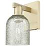 1_Arcadia Caledonia 11" High Antique Brass Sconce With Mica Shade