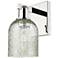 Arcadia Caledonia 11" High Polished Nickel Sconce With Mica Shade