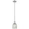 Arcadia Caledonia 5"W Brushed Nickel Stem Mini Pendant w/ Mica Shade