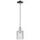 Arcadia Cobbleskill 5"W Chrome Stem Hung Mini Pendant w/ Clear Shade