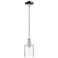 Arcadia Cobbleskill 5"W Chrome Stem Mini Pendant w/ Deco Swirl Shade