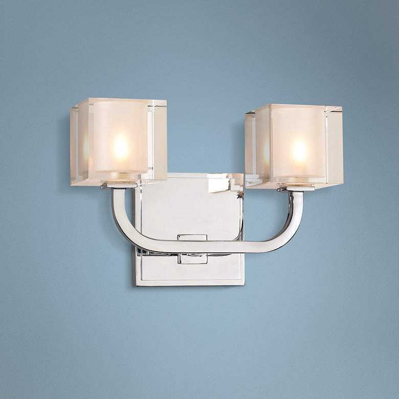 Image 1 Arcata 7 inch High Chrome 2-LED Wall Sconce