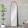 1_Arch-Crowned Top Metal Floor Length Mirror