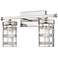 Archer 11" High Polished Nickel 2-Light Wall Sconce