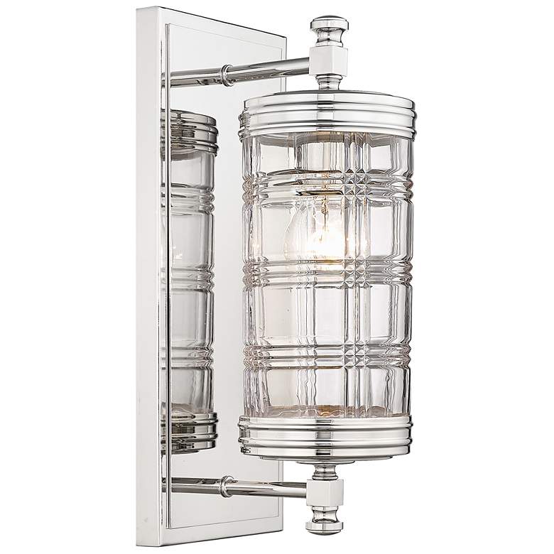 Image 1 Archer 14" High Polished Nickel Wall Sconce