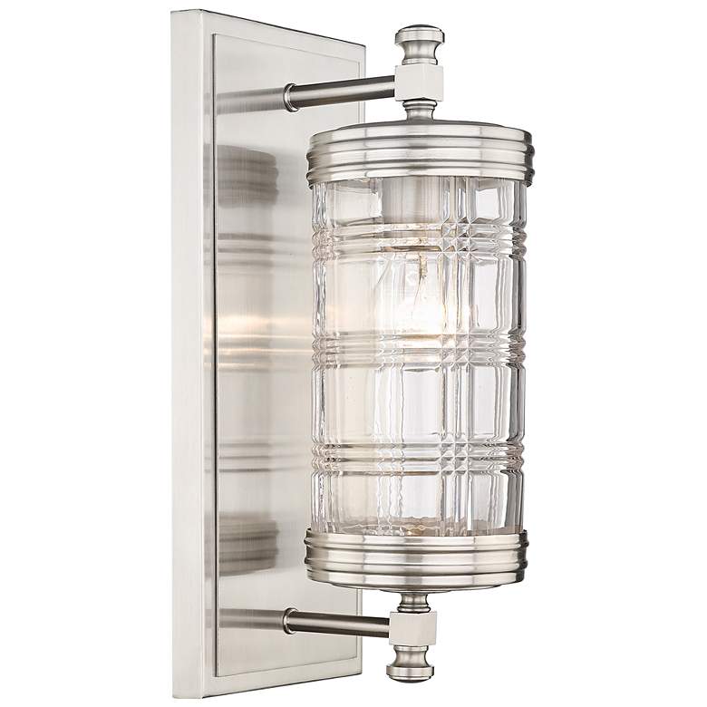 Image 1 Archer by Z-Lite Brushed Nickel 1 Light Wall Sconce