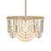 Arches 20" Wide Warm White and Natural Rattan Pendant Light