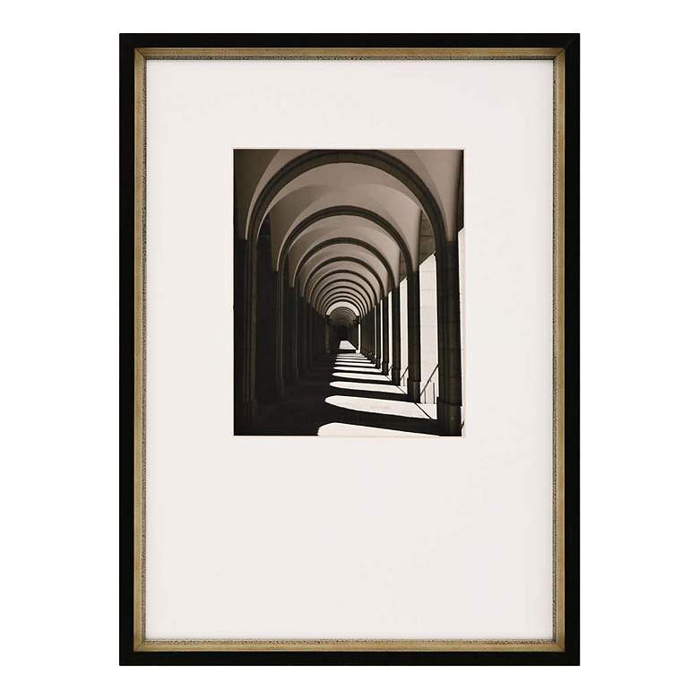 Image 7 Arches in Light 22" High 4-Piece Framed Giclee Wall Art Set more views