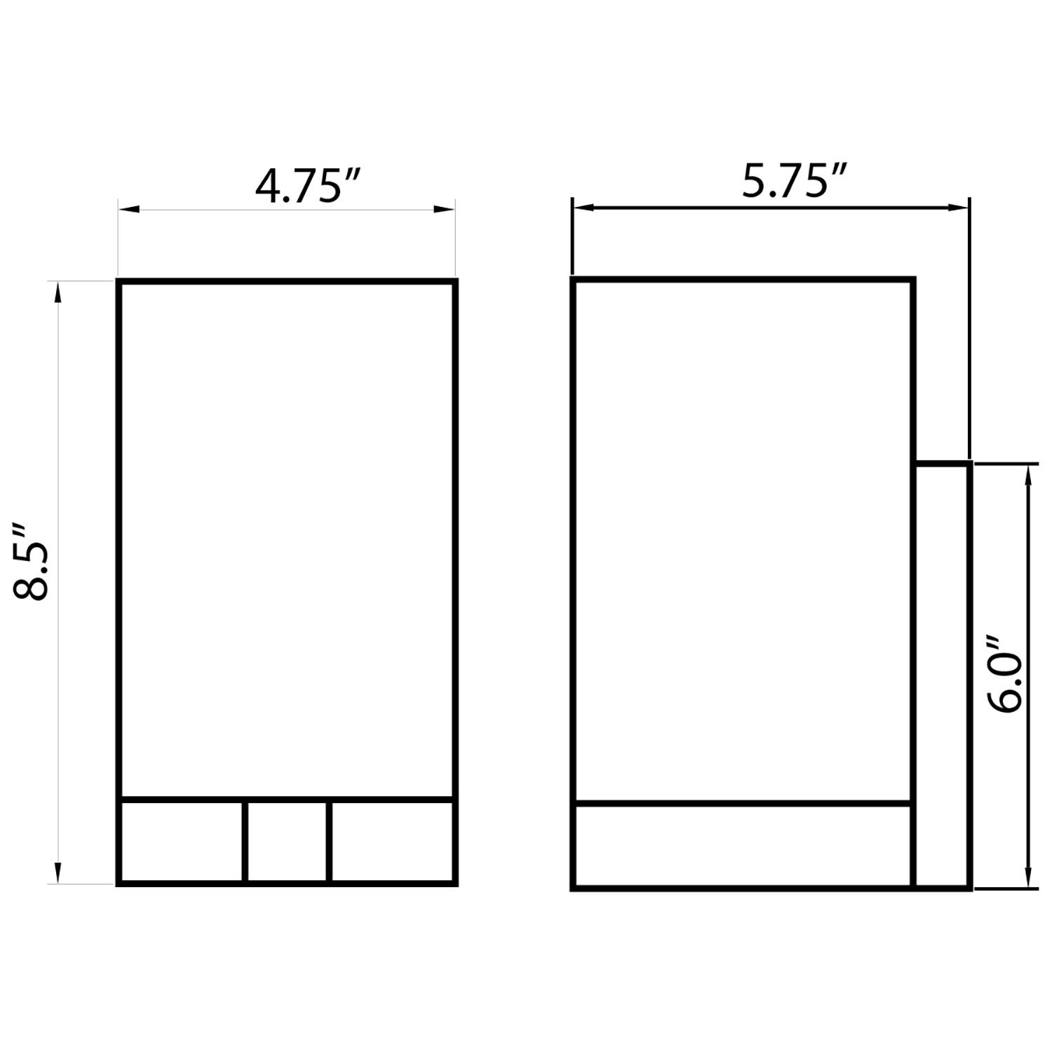 Image 4 Archi - 5" E26 LED Wall/Vanity - Brushed Steel Finish, Opal Glass Diff more views