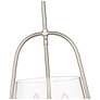 6_Archis 12" Wide Brushed Nickel 3-Light Bell Mini Pendant more views