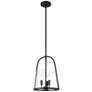 5_Archis 12" Wide Matte Black 3-Light Mini Pendant more views