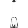 7_Archis 12" Wide Matte Black 3-Light Mini Pendant more views