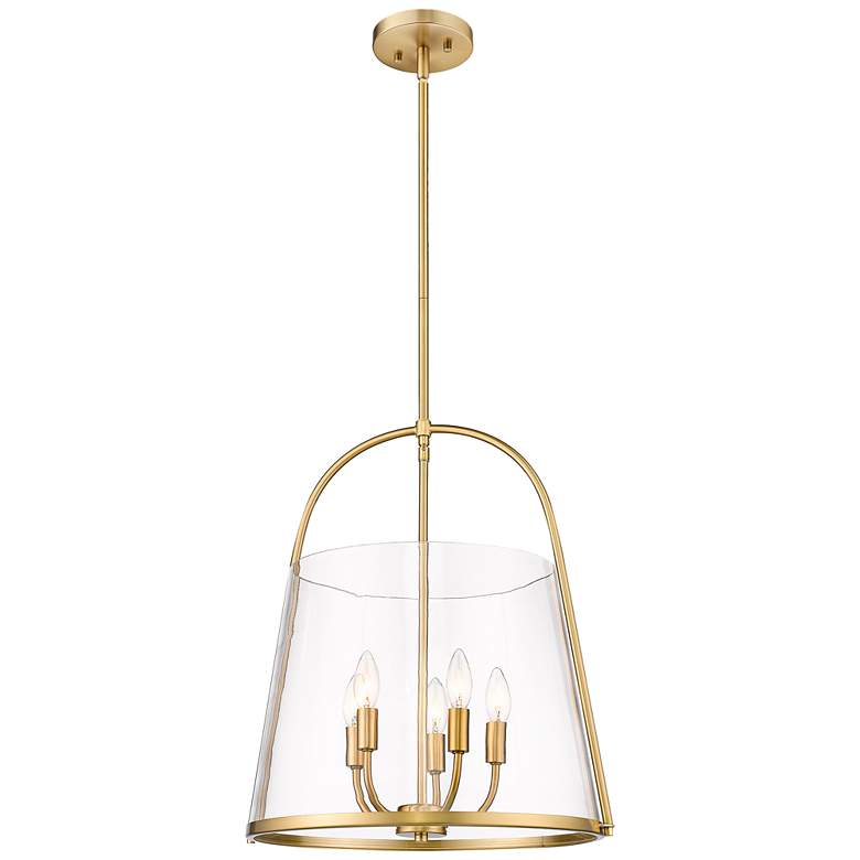 Image 3 Archis by Z-Lite Modern Gold 5 Light Pendant more views