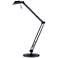 Architects Matte Black Halogen Adjustable Desk Lamp