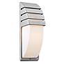 Architectural Silver 13 3/4" High Outdoor Wall Light