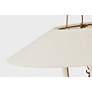 6_Archive 25" Wide Patina Brass 3-Light Chandelier more views