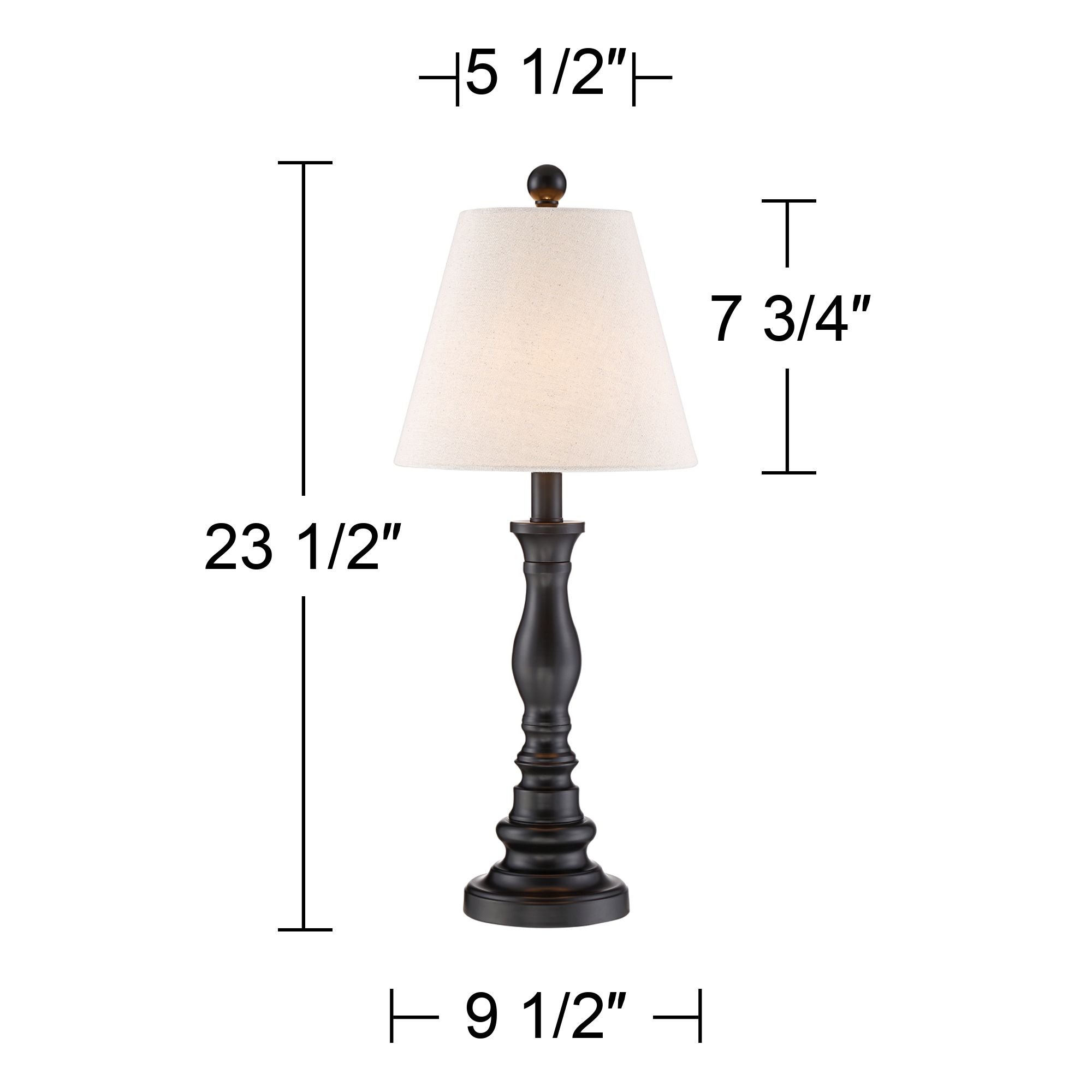 bronze touch table lamp