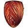 Arco Baleno 10" High Art Glass Wall Sconce